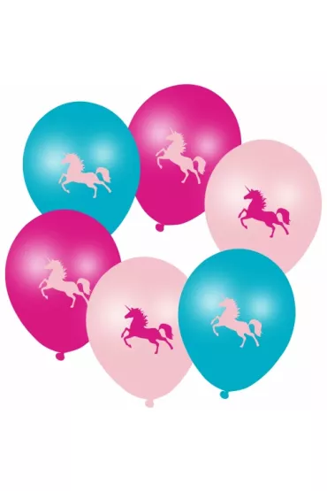 Arpex Balon dekoracyjny Jednoro�ec K1438 6 szt.