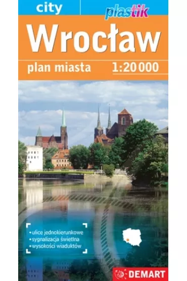 Plan miasta Wroc�aw 1:20 000 DEMART