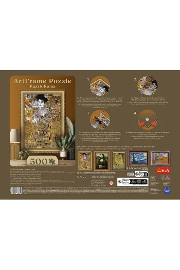Puzzle Puzzlorama 500 el. Adele Bloch-Bauer I Klimt Trefl
