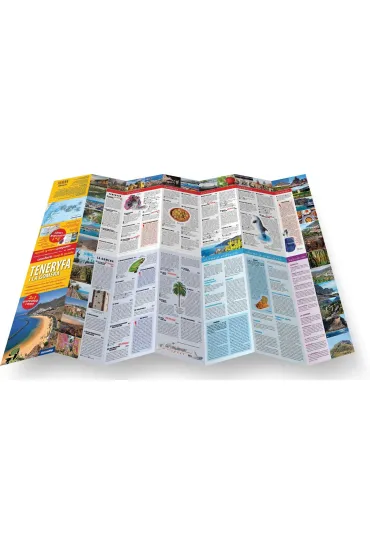 Teneryfa i La Gomera. Laminowana mapa i przewodnik 2w1
