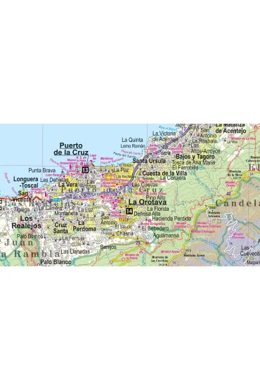 Teneryfa i La Gomera. Laminowana mapa i przewodnik 2w1