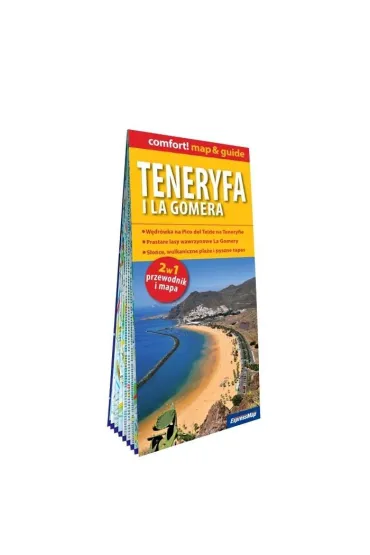 Teneryfa i La Gomera. Laminowana mapa i przewodnik 2w1