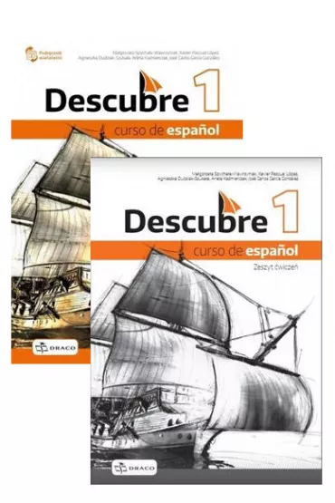 Pakiet Descubre 1. Curso de español: Podrcznik + nagrania online, Zeszyt wicze do jzyka hiszpaskiego - Agnieszka  Dudziak-Szukaa, Magorzata  Spychaa-Wawrzyniak, Arleta  Kamierczak, Jos Carlos Garcia Gonzlez, Xavier Pascual Lopez