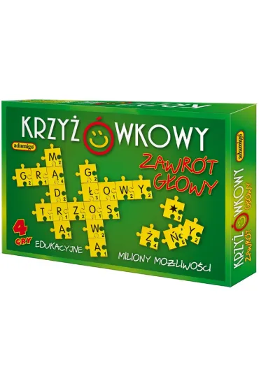KRZYZOWKOWY ZAWROT GLOWY UKLADANKA-ADAMIGO BPZ
