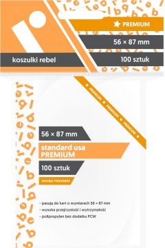 Rebel Koszulki Standard USA Premium 56 x 87 mm 100 szt.