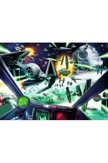 Puzzle 1000 el. Star Wars X-Wing Cockpit Ravensburger