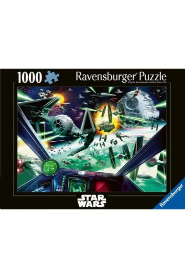 Puzzle 1000 el. Star Wars X-Wing Cockpit Ravensburger