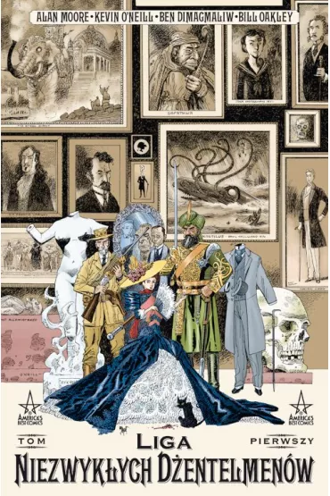 Mistrzowie komiksu Liga Niezwyk�ych D�entelmen�w. Tom 1 - Alan Moore, Kevin O'Neill
