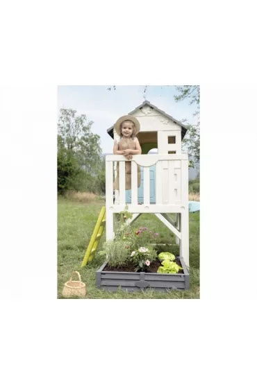 Domek na palach z piaskownic� Smoby