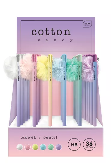 Interdruk INT O��wek z pomponem Cotton Candy