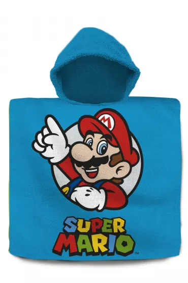 Poncho k�pielowe Super Mario 120x60 cm NO-512P