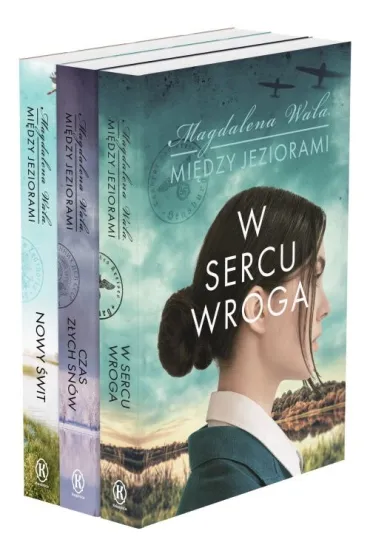 Pakiet Mi�dzy jeziorami. Tomy 1-3: W sercu wroga, Czas z�ych sn�w, Nowy �wit - Magdalena Wala