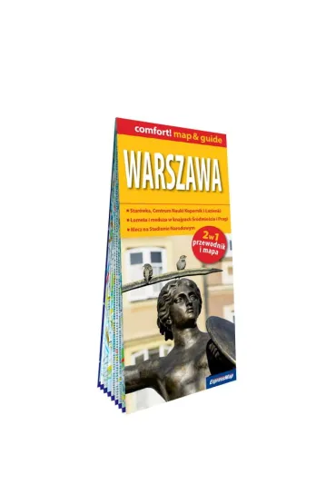Warszawa map&guide�laminat 2025 - Urszula Augustyniak
