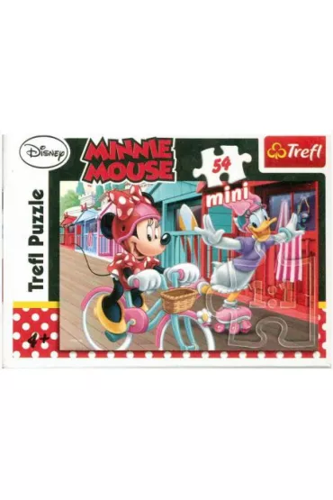 Puzzle mini 54 el. Minnie i Daisy 4 Trefl