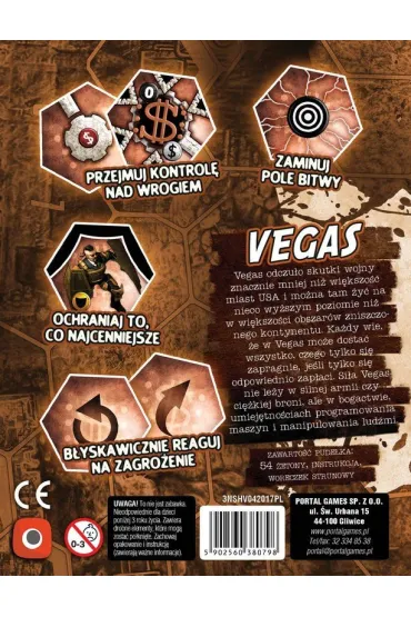 Neuroshima HEX 3.0. Vegas Portal Games