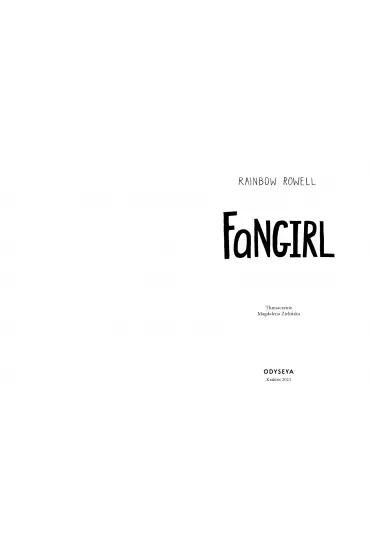 Fangirl - Rainbow Rowell