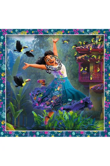 Puzzle 3w1 (20+36+50 el.) Bohaterowie magicznego Encanto Trefl