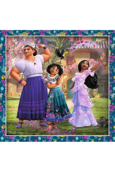 Puzzle 3w1 (20+36+50 el.) Bohaterowie magicznego Encanto Trefl