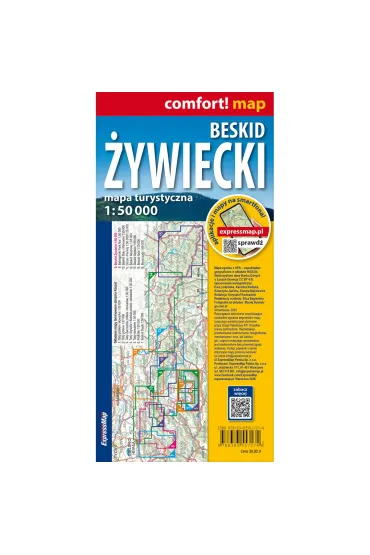 Beskid �ywiecki mapa turystyczna 1:50 000 laminat 2026