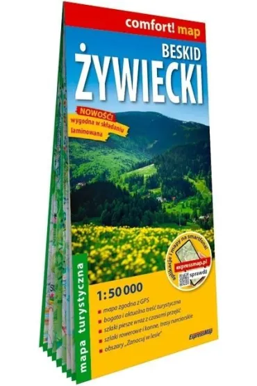 Beskid �ywiecki mapa turystyczna 1:50 000 laminat 2026