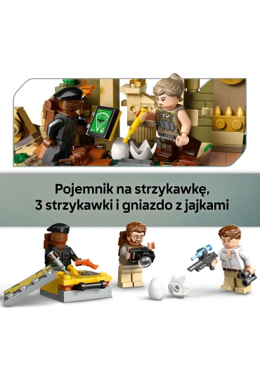 LEGO Jurassic World Powietrzna misja z kecalkoatlem i spinozaurem 76976