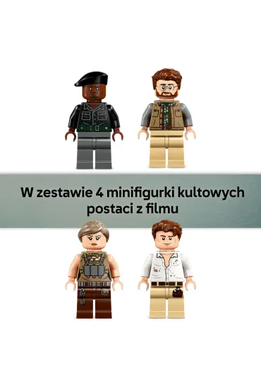 LEGO Jurassic World Powietrzna misja z kecalkoatlem i spinozaurem 76976