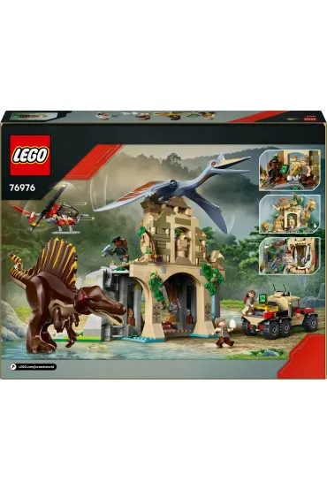 LEGO Jurassic World Powietrzna misja z kecalkoatlem i spinozaurem 76976