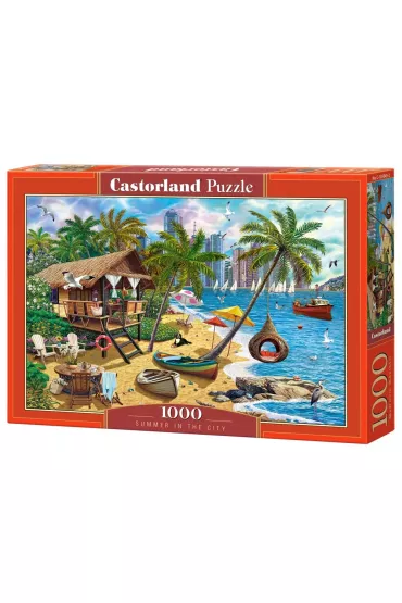 Puzzle 1000 el. Summer in the City Castorland
