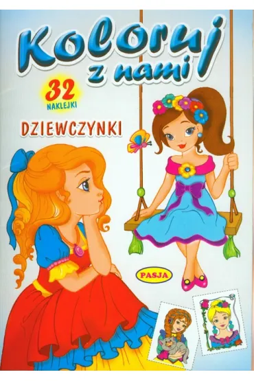 Koloruj z nami. Dziewczynki