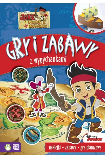 Jake i piraci z Nibylandii. Gry i zabawy z wypychankami. Disney