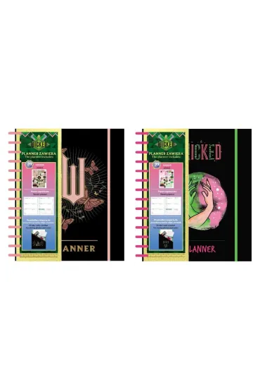 Beniamin Planer na spirali 74K Wicked z naklejkami mix