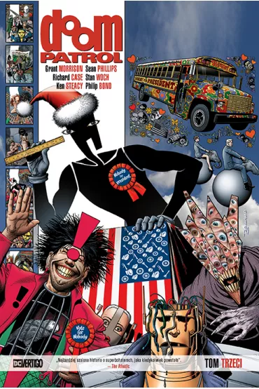 Doom Patrol. Tom 3 - Richard Case, Grant Morrison, Sean Phillips, Ken  Steacy