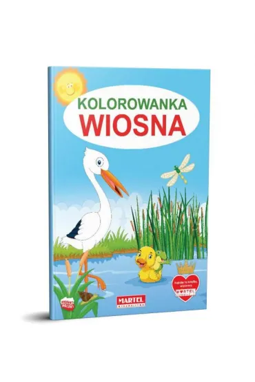 Wiosna kolorowanka