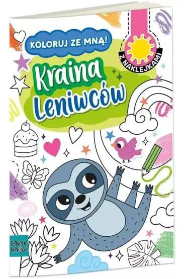 Koloruj ze mn�! Kraina leniwc�w - Agnieszka Matz
