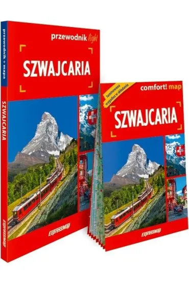 Szwajcaria light: przewodnik + mapa - Magdalena  Dziadosz