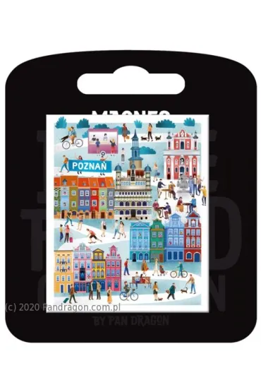 Pan Dragon Magnes Pozna� spacer po rynku - i love poland A