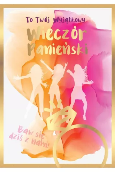 Kukartka Karnet B6 PP-2070 Wiecz�r panie�ski