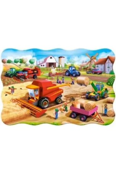 Puzzle maxi 20 el. Praca na farmie Castorland