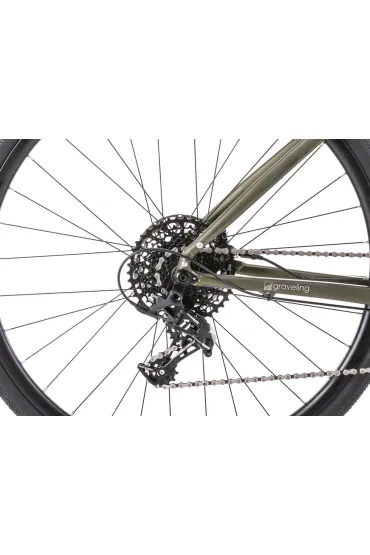 Romet Rower gravelowy BOREAS 2 2024 zielono-grafitowy 52 S