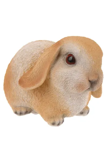 ProGarden Figurka ogrodowa krlik brzowy 16 cm