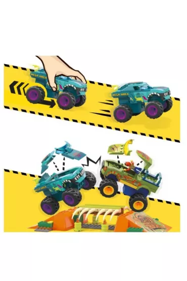 Tor przeszkd Hot Wheels Mega-wrex Mega Bloks