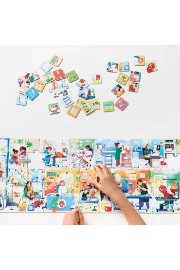 Puzzle Co robi weterynarz Bright Junior Media