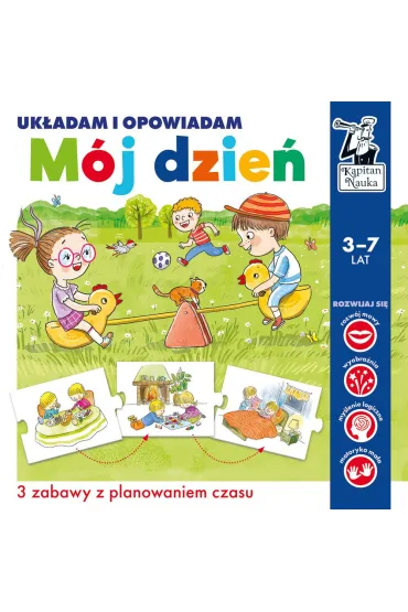 Puzzle Kapitan Nauka. M�j dzie�. Uk�adam i opowiadam Edgard