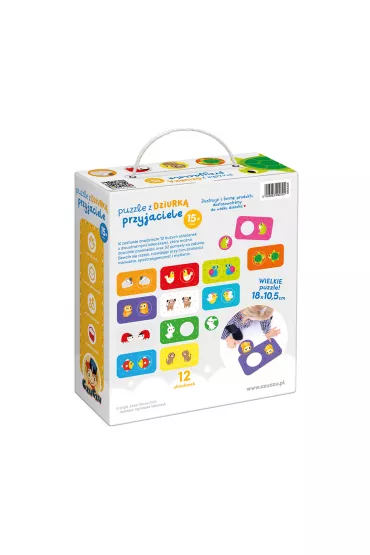 Puzzle z dziurk� Przyjaciele Bright Junior Media