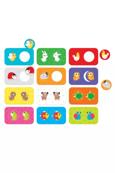 Puzzle z dziurk� Przyjaciele Bright Junior Media
