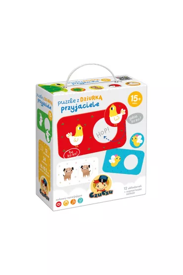 Puzzle z dziurk� Przyjaciele Bright Junior Media