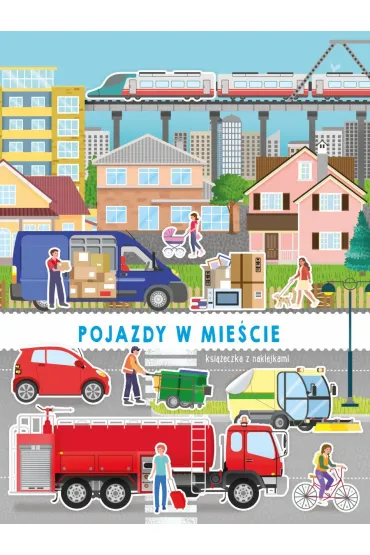 Pojazdy w mie�cie. Pojazdy z naklejkami