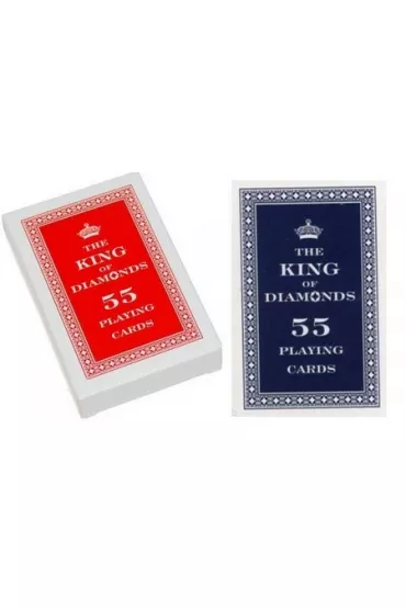 Karty King of Diamonds - 55 listk�w