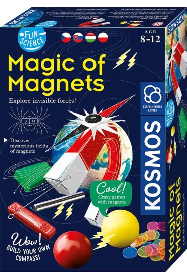 Zestaw Fun Science - �wiat Magnes�w KOSMOS Piatnik