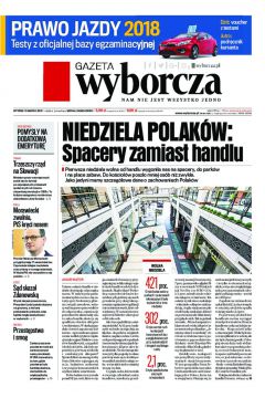 ePrasa Gazeta Wyborcza - d 60/2018